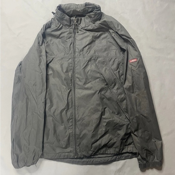 ScotteVest Jacket Size XL Gray Essential Utility TEC Packable Hood READ - Picture 1 of 9